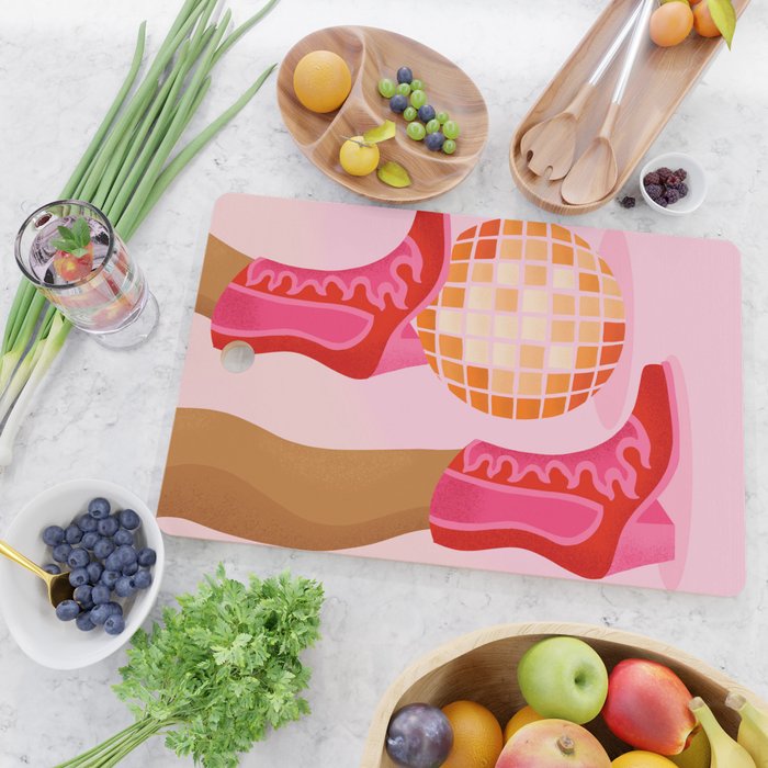 Disco Cowgirl Cutting Board Gallery Image 2