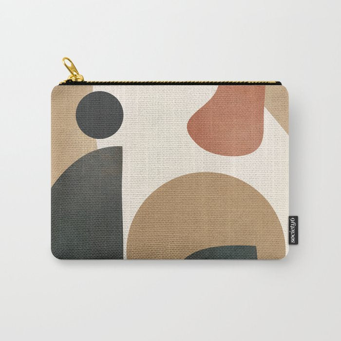 Modern Shapes Design 9 Carry All Pouch Gallery Image 1