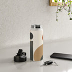 Modern Shapes Design 9 Water Bottle Gallery Image 4