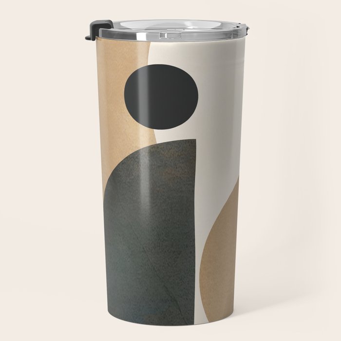 Modern Shapes Design 9 Travel Mug Gallery Image 3
