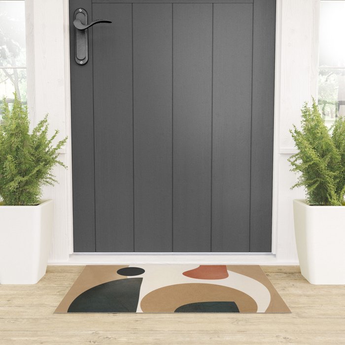 Modern Shapes Design 9 Welcome Mat Gallery Image 3