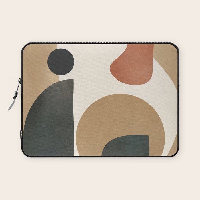 Modern Shapes Design 9 Laptop Sleeve Gallery Image 1