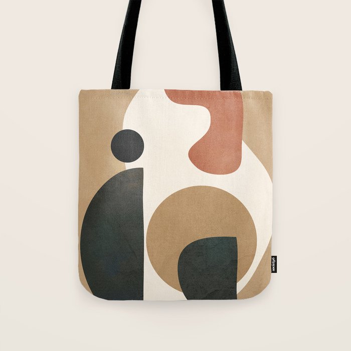 Modern Shapes Design 9 Tote Bag Gallery Image 1