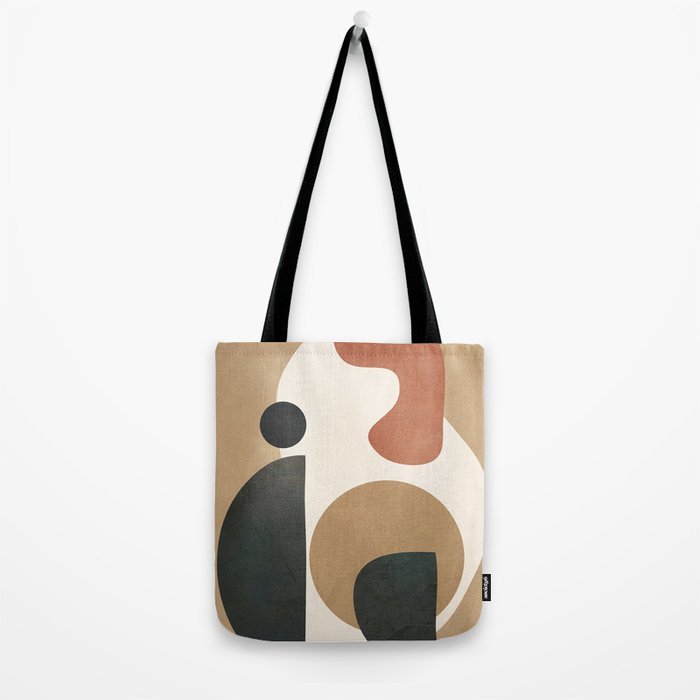 Modern Shapes Design 9 Tote Bag Gallery Image 2
