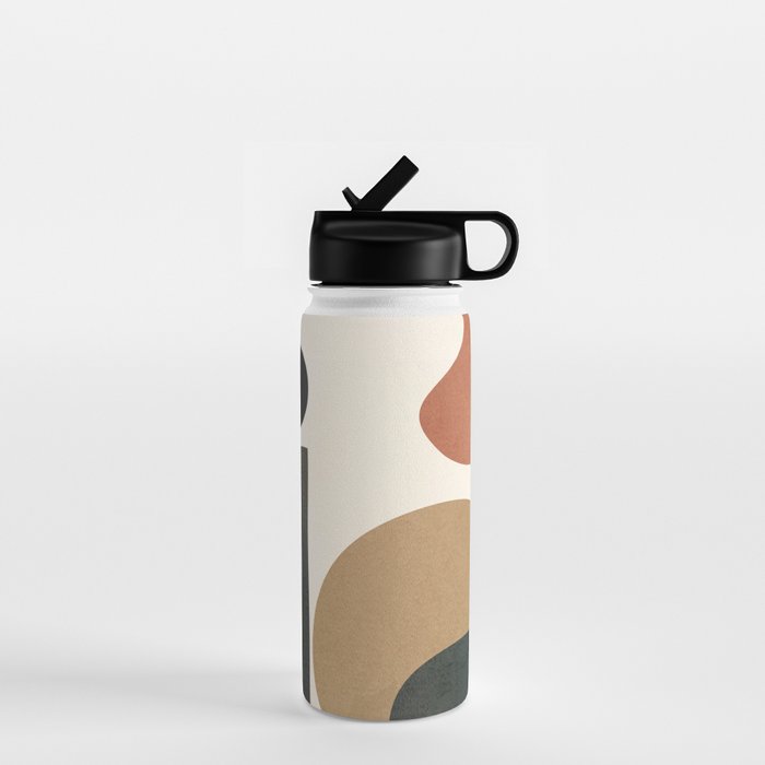 Modern Shapes Design 9 Water Bottle Gallery Image 1