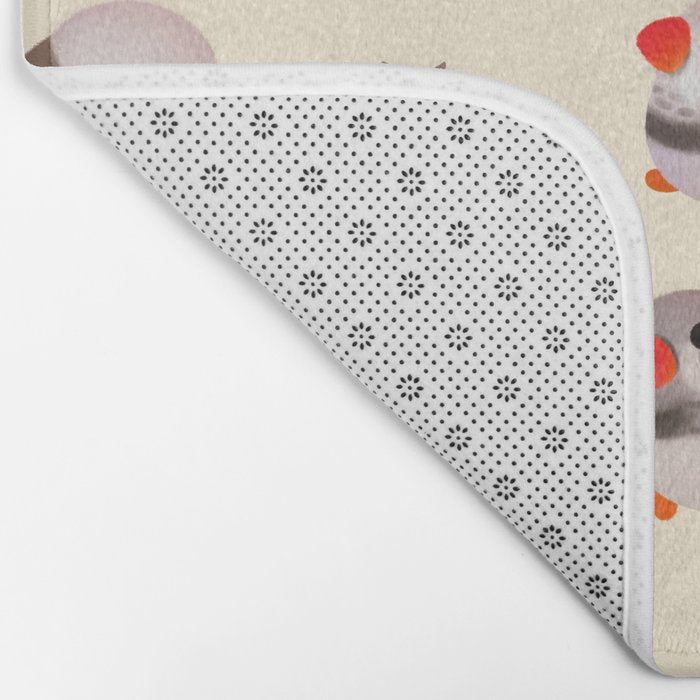 Zebra finch Bath Mat Gallery Image 2