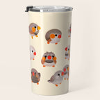 Zebra finch Travel Mug Gallery Image 3