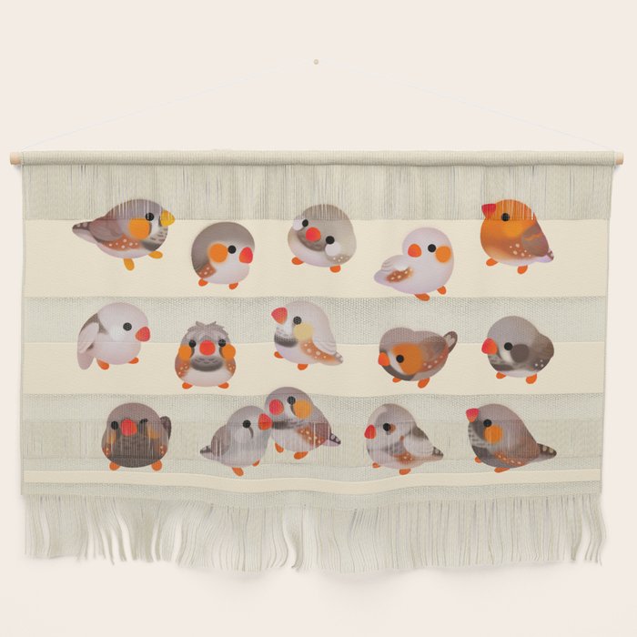 Zebra finch Wall Hanging Gallery Image 1