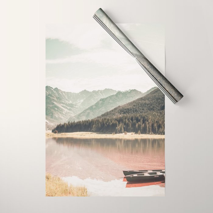 Piney River Colorado Wrapping Paper Gallery Image 1