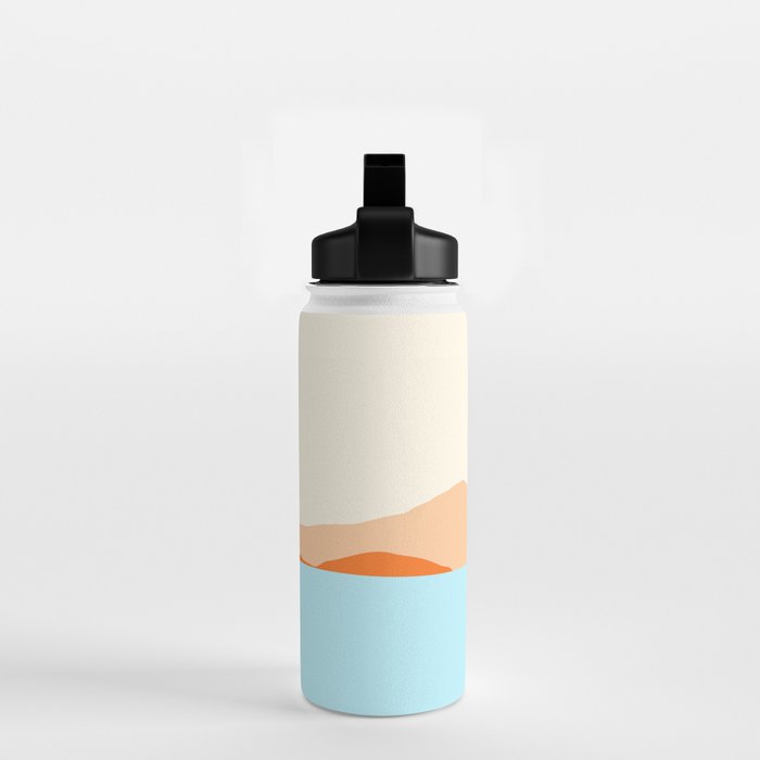 Desert Sea Views / Abstract Landscape Series Water Bottle Gallery Image 2