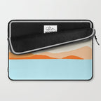 Desert Sea Views / Abstract Landscape Series Laptop Sleeve Gallery Image 2
