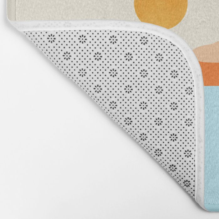 Desert Sea Views / Abstract Landscape Series Bath Mat Gallery Image 2