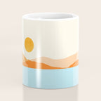 Desert Sea Views / Abstract Landscape Series Coffee Mug Gallery Image 4