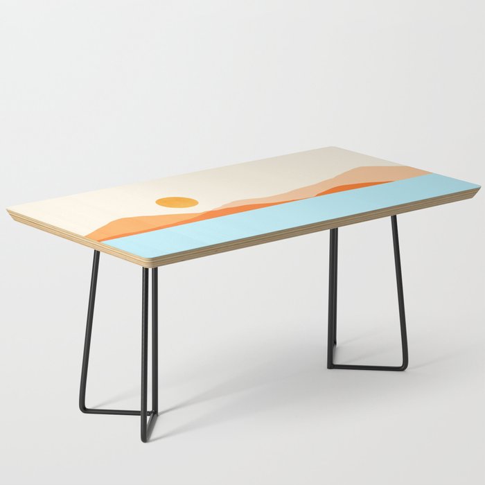 Desert Sea Views / Abstract Landscape Series Coffee Table Gallery Image 1