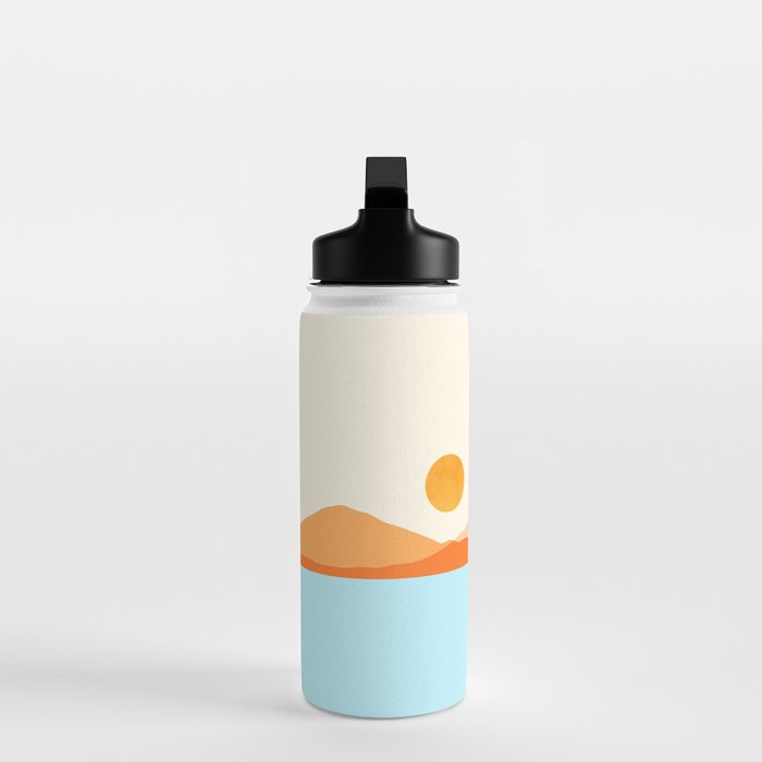 Desert Sea Views / Abstract Landscape Series Water Bottle Gallery Image 3