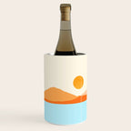 Desert Sea Views / Abstract Landscape Series Wine Chiller Gallery Image 2
