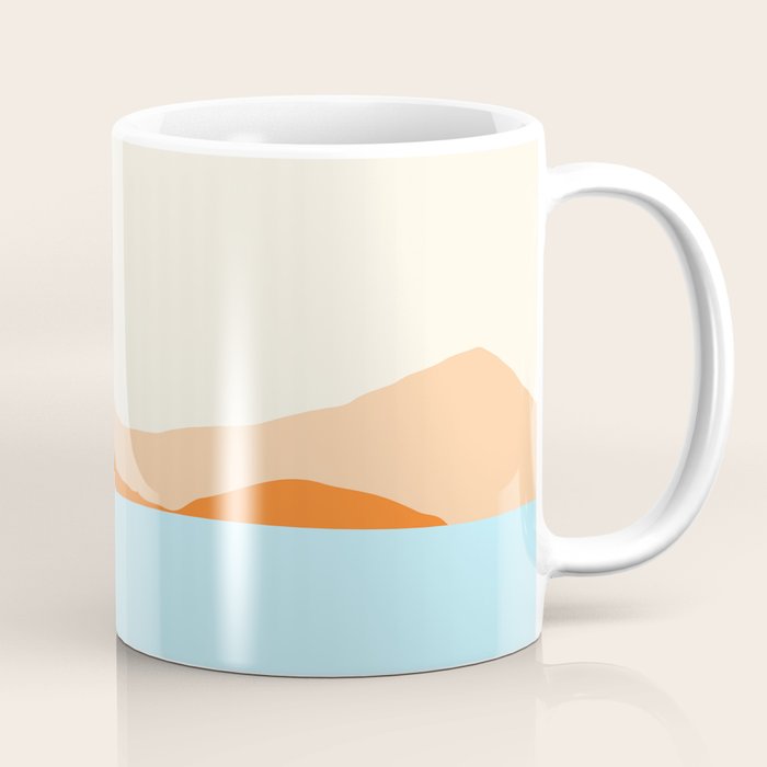 Desert Sea Views / Abstract Landscape Series Coffee Mug Gallery Image 1