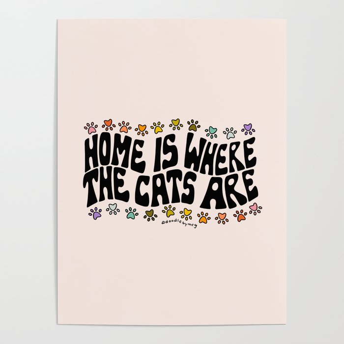 Home Is Where The Cats Are Poster Gallery Image 4