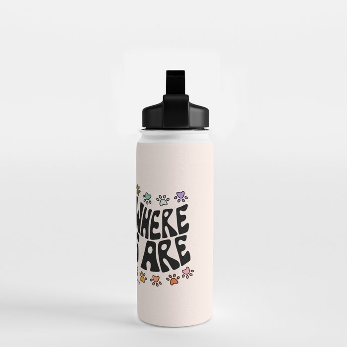 Home Is Where The Cats Are Water Bottle Gallery Image 2