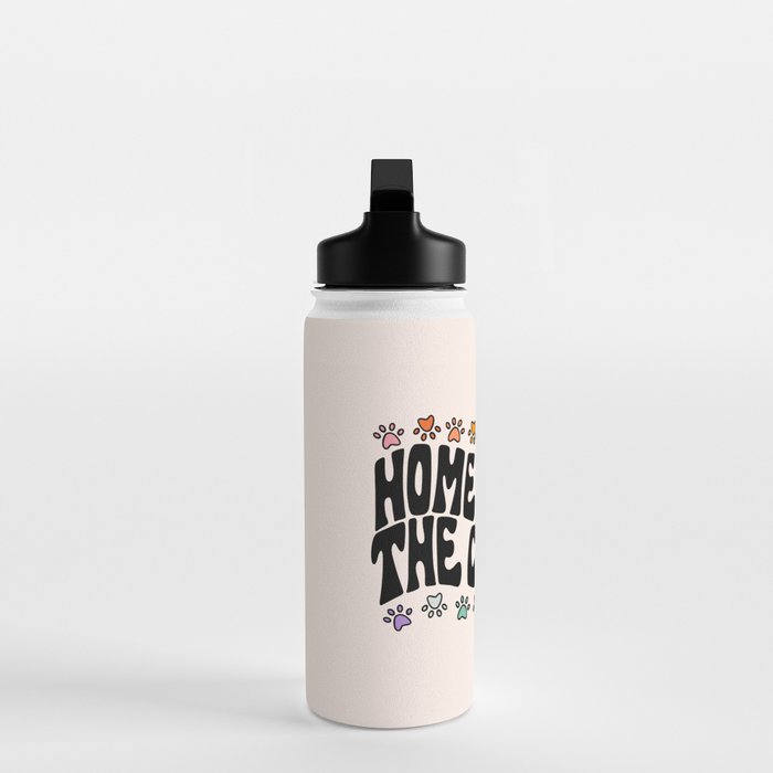 Home Is Where The Cats Are Water Bottle Gallery Image 3