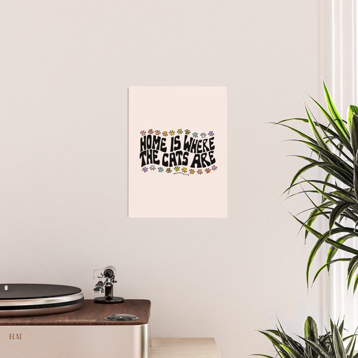 Home Is Where The Cats Are Poster Gallery Image 2