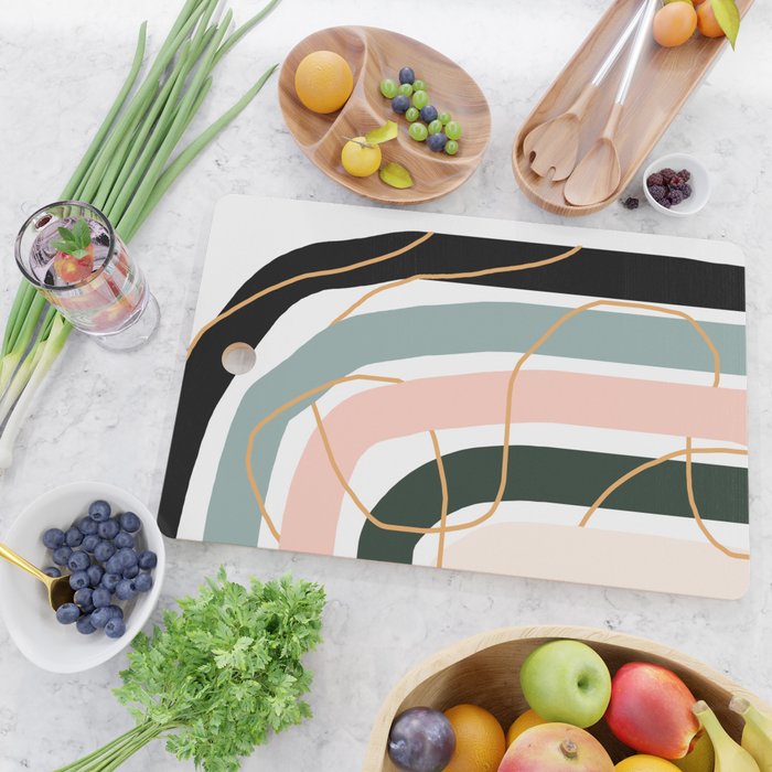 Unsettled Rainbow Cutting Board Gallery Image 2