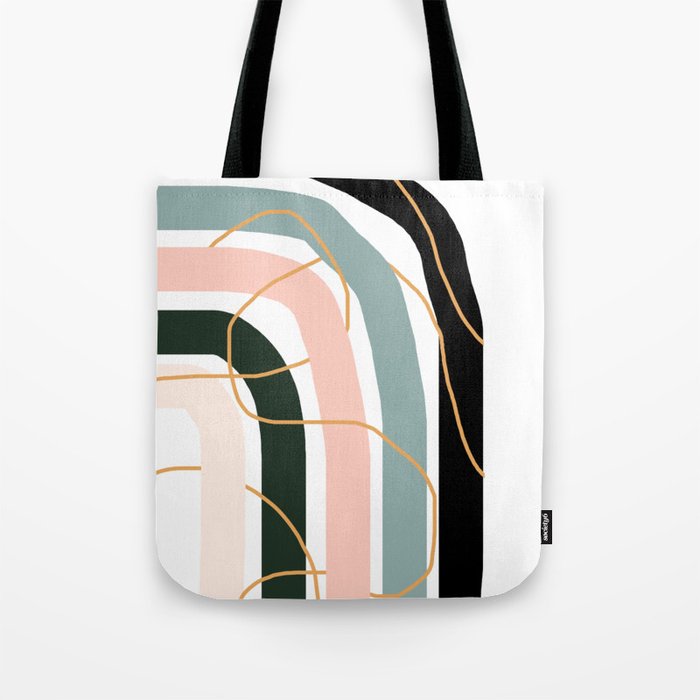 Unsettled Rainbow Tote Bag Gallery Image 1