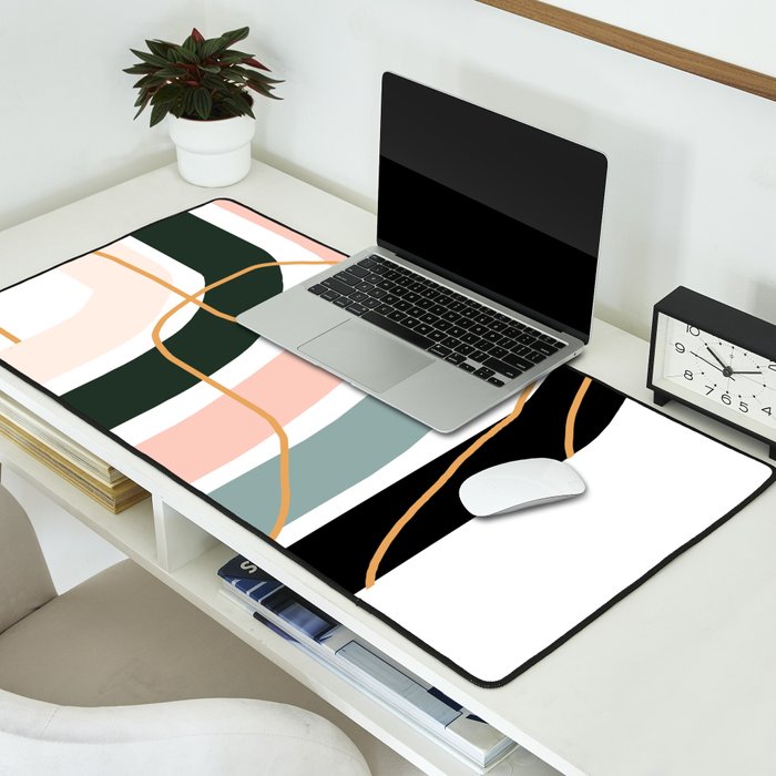 Unsettled Rainbow Desk Mat Gallery Image 2