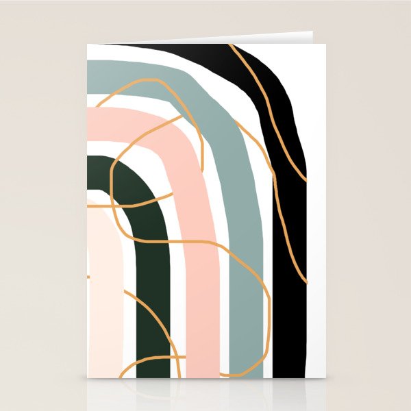 Unsettled Rainbow Stationery Card Gallery Image 2
