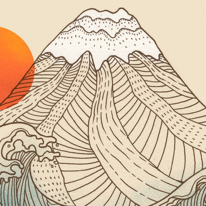 Mount Fuji the great wave  Coffee Mug Gallery Image 2