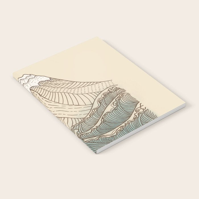 Mount Fuji the great wave  Notebook Gallery Image 2