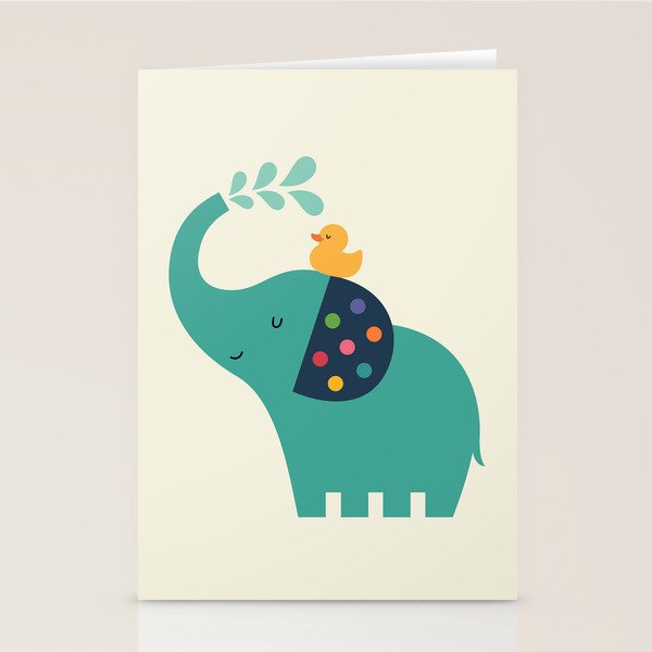Keep Calm And Take A Shower Stationery Card Gallery Image 2