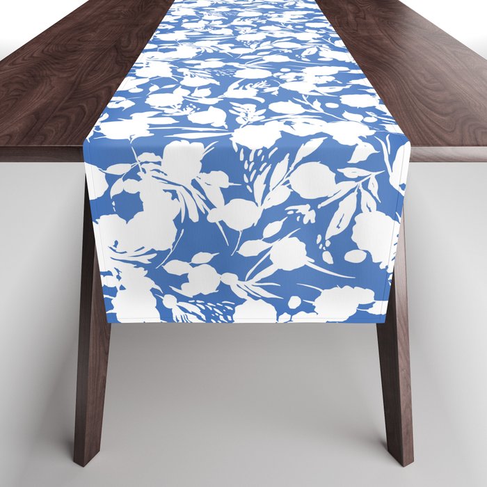 Floral Simplistic Silhouettes B Table Runner Gallery Image 1