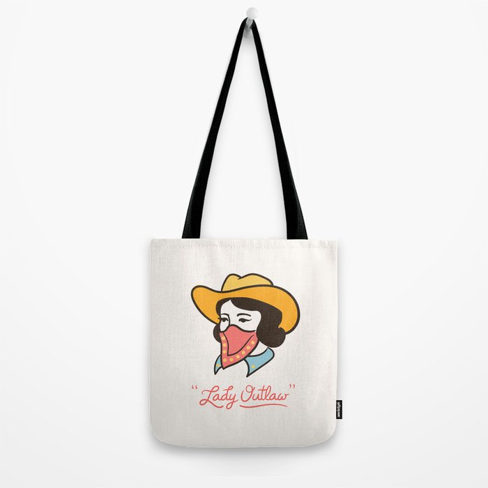 Lady Outlaw Tote Bag Gallery Image 2