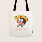 Lady Outlaw Tote Bag Gallery Image 1
