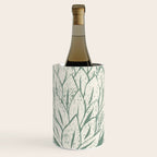 Artichoke sage green Wine Chiller Gallery Image 1