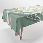 Artichoke sage green Tablecloth Gallery Image 1