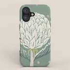 Artichoke sage green iPhone Case Gallery Image 1