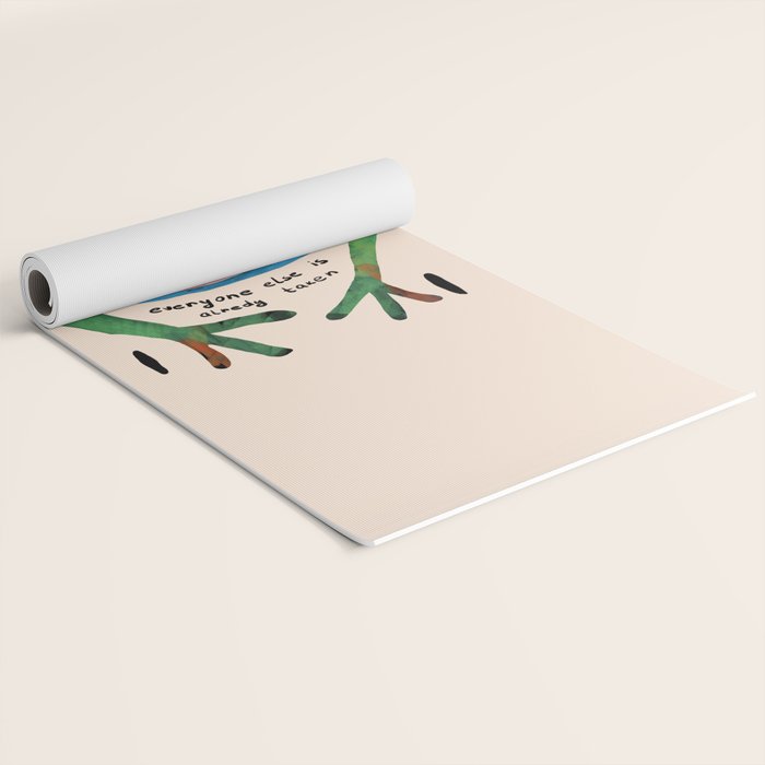 Be Yourself Yoga Mat Gallery Image 2