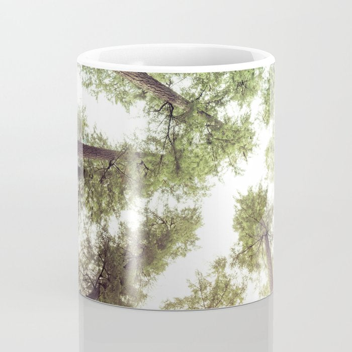 Green Forest Sky Trees Coffee Mug Gallery Image 4