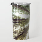 Green Forest Sky Trees Travel Mug Gallery Image 3