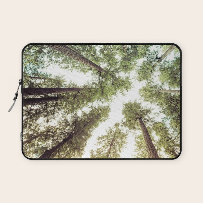 Green Forest Sky Trees Laptop Sleeve Gallery Image 1