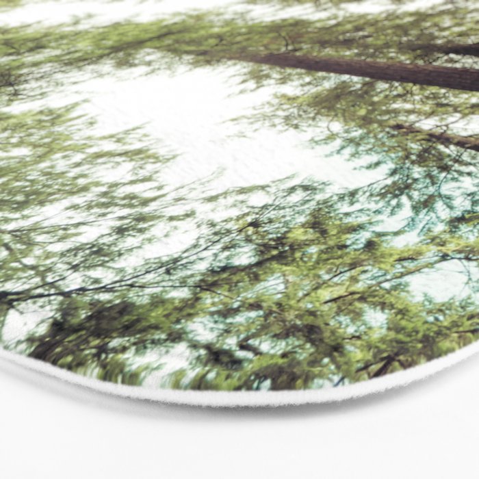 Green Forest Sky Trees Bath Mat Gallery Image 3
