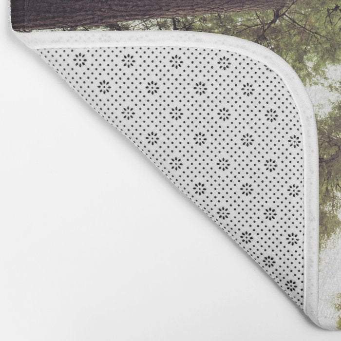 Green Forest Sky Trees Bath Mat Gallery Image 2