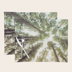 Green Forest Sky Trees Placemat Gallery Image 1