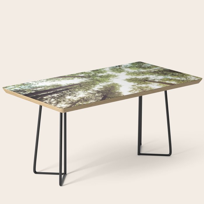 Green Forest Sky Trees Coffee Table Gallery Image 1
