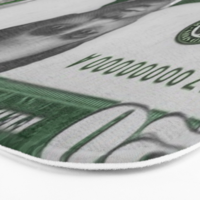 Proposed African American Icon Harriet Tubman Single U.S. Mint 20 Dollar bill Bath Mat Gallery Image 3