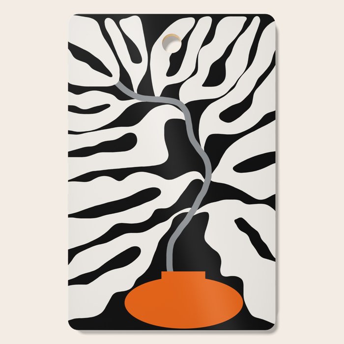 abstract fern in the pot  Cutting Board Gallery Image 1