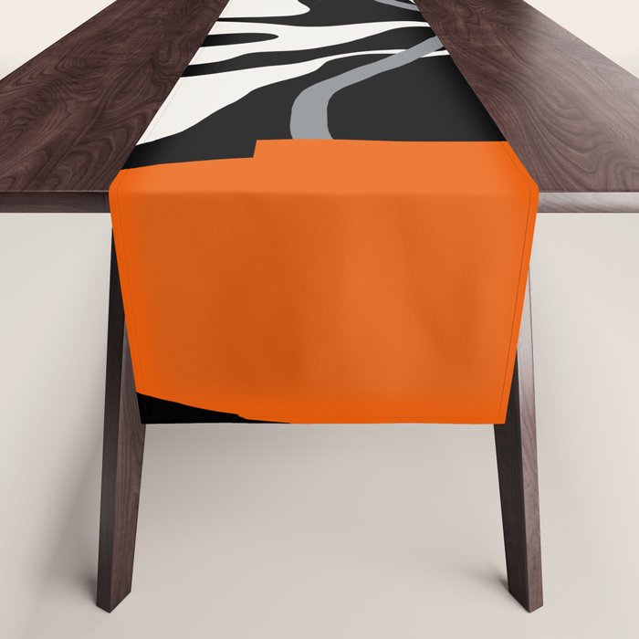 abstract fern in the pot  Table Runner Gallery Image 1