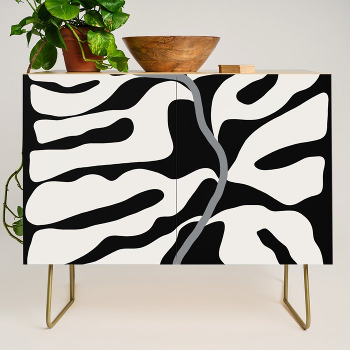 abstract fern in the pot  Credenza Gallery Image 1